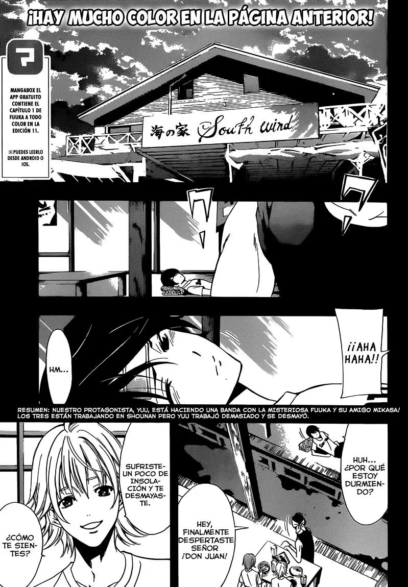 Fuuka capítulo 12, página 3