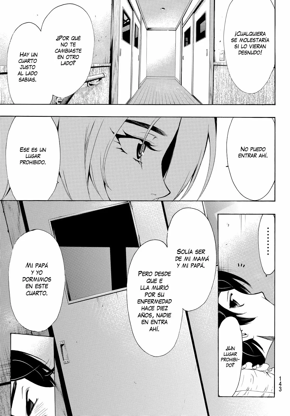 Fuuka capítulo 129, página 8