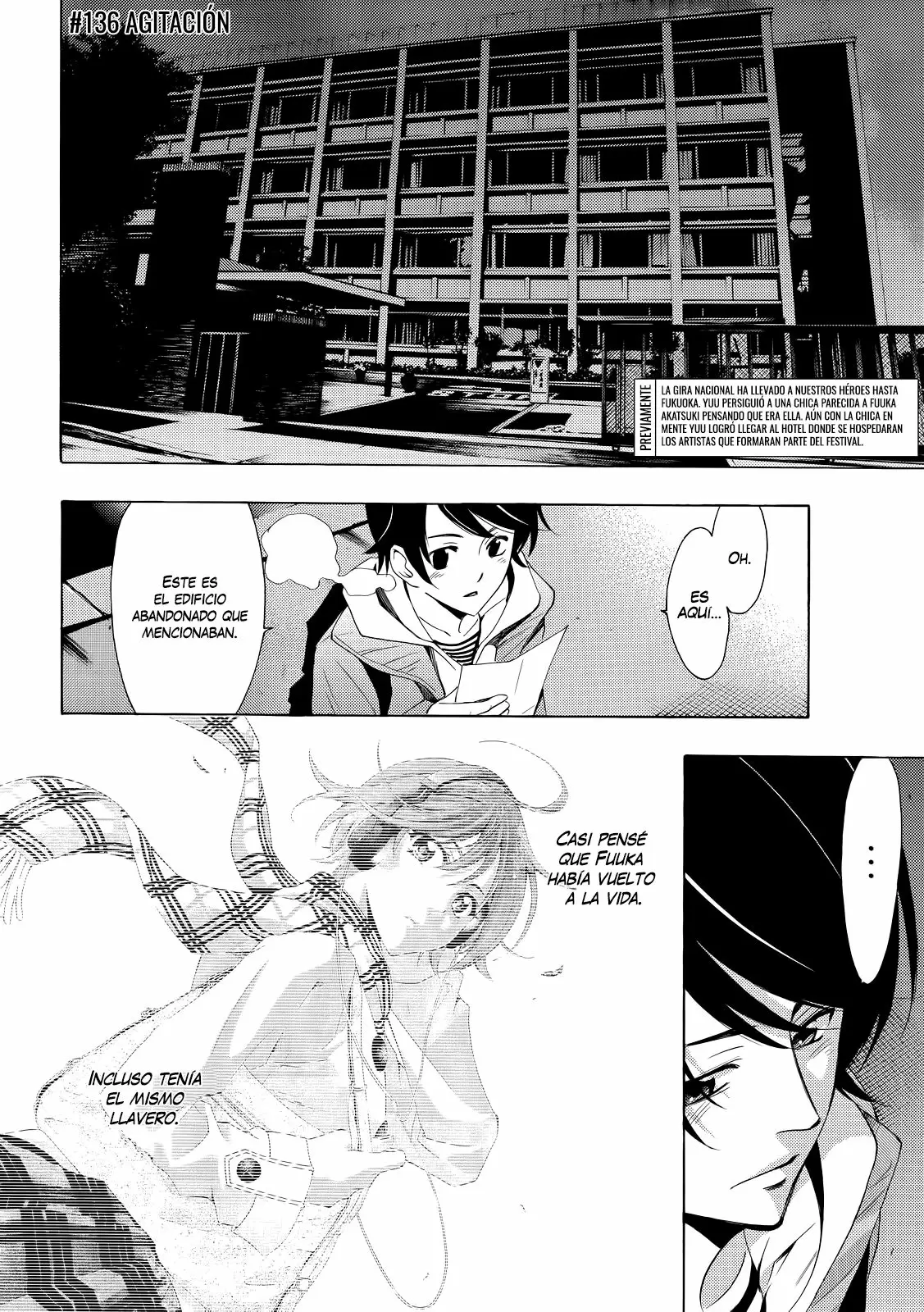 Fuuka capítulo 136, página 3