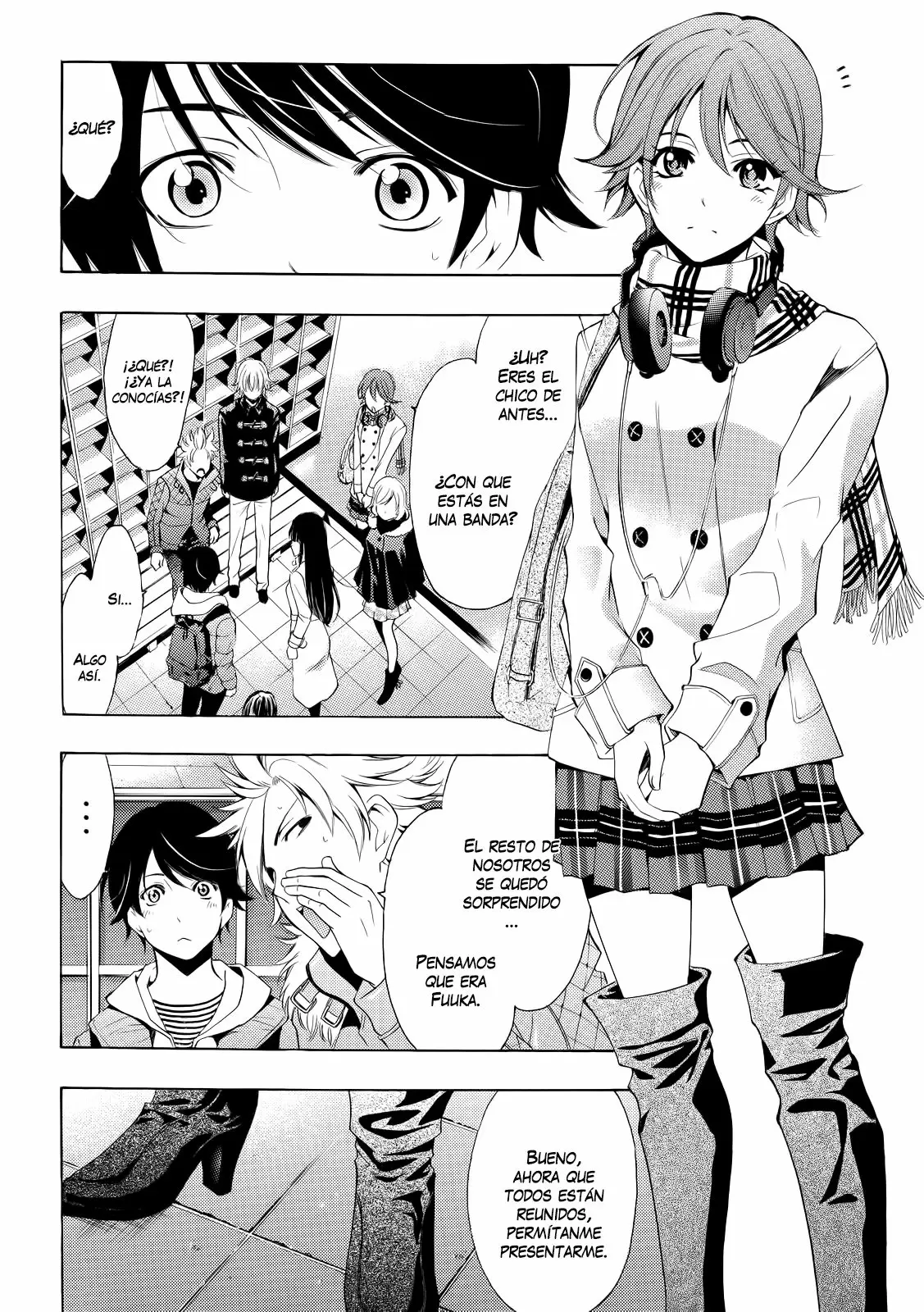 Fuuka capítulo 136, página 5