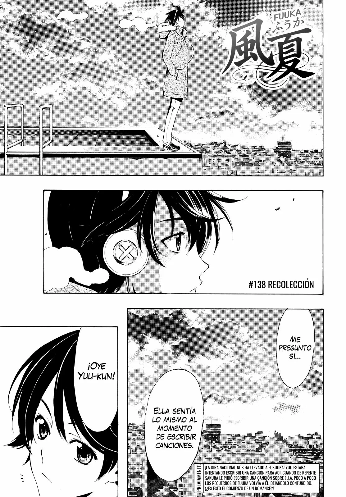 Fuuka capítulo 138, página 2