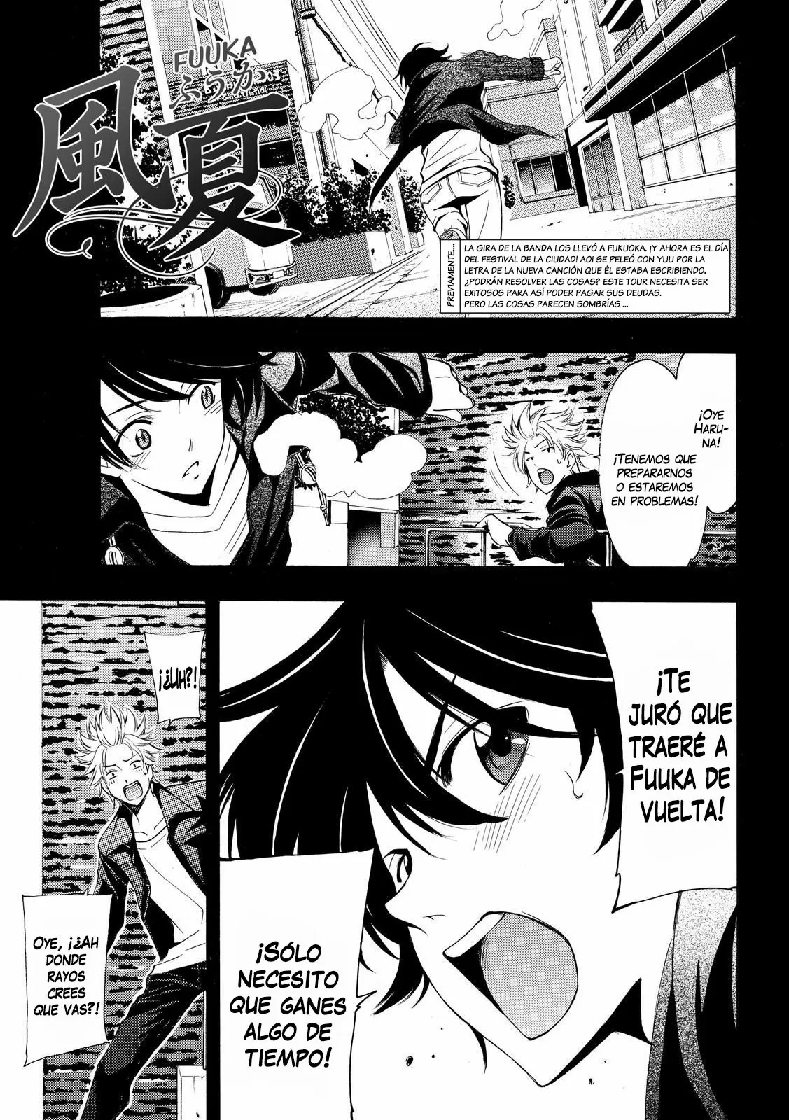 Fuuka capítulo 142, página 2