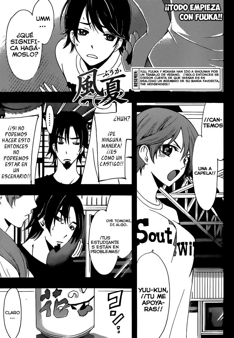 Fuuka capítulo 17, página 2