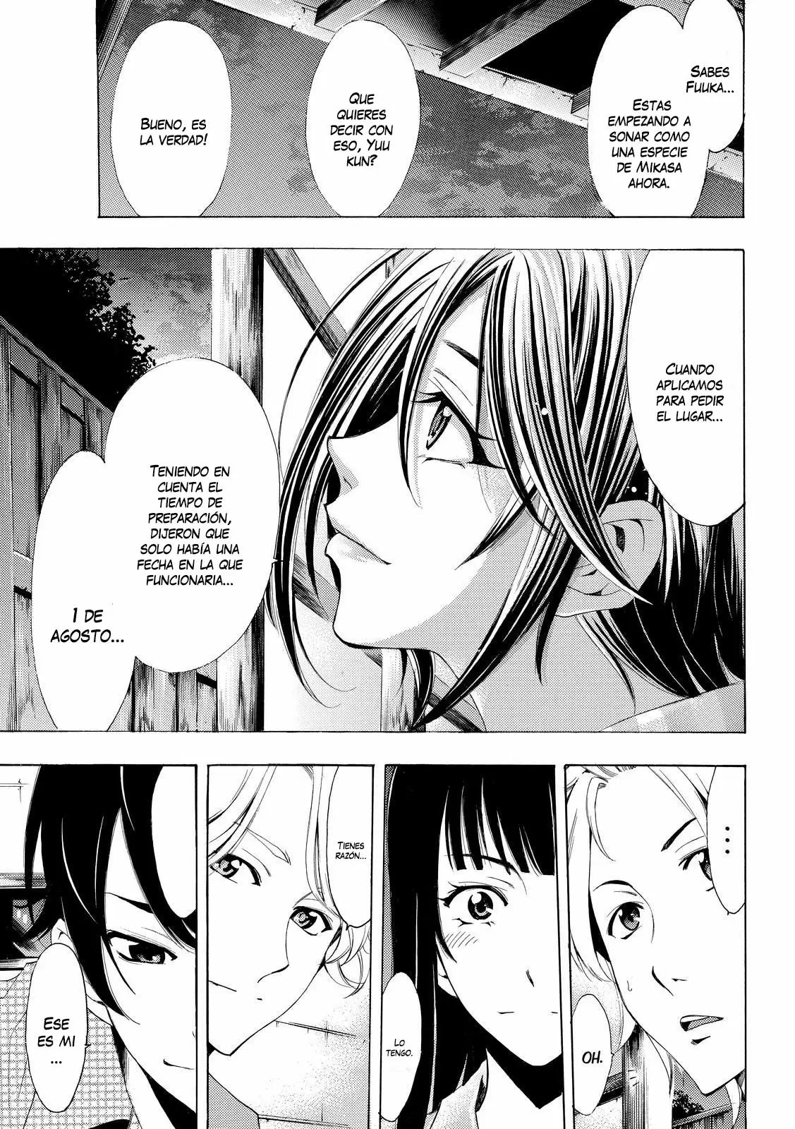 Fuuka capítulo 170, página 16
