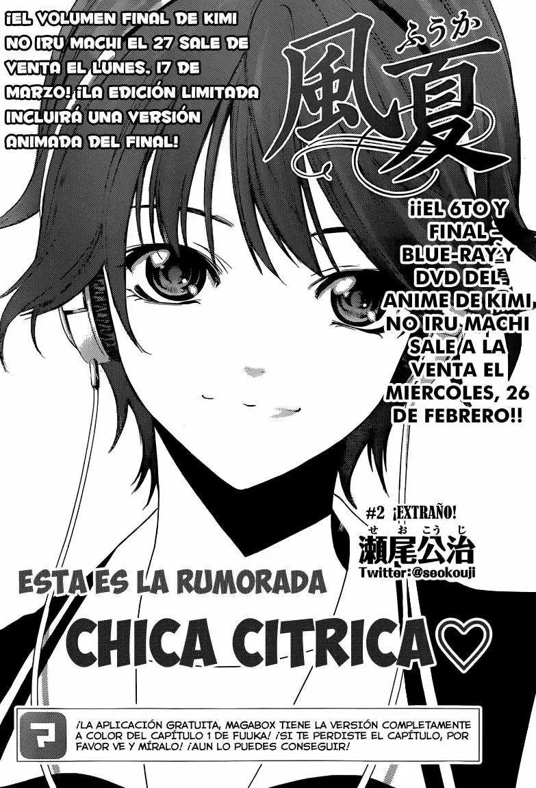 Fuuka capítulo 2, página 6