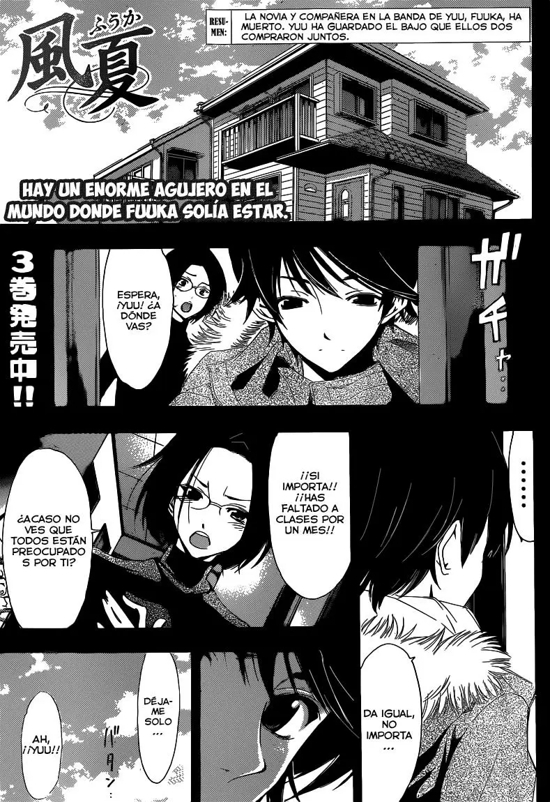 Fuuka capítulo 38, página 2