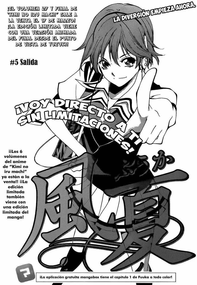 Fuuka capítulo 5, página 3