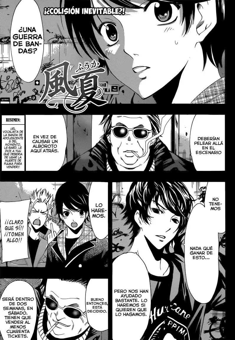 Fuuka capítulo 50, página 2