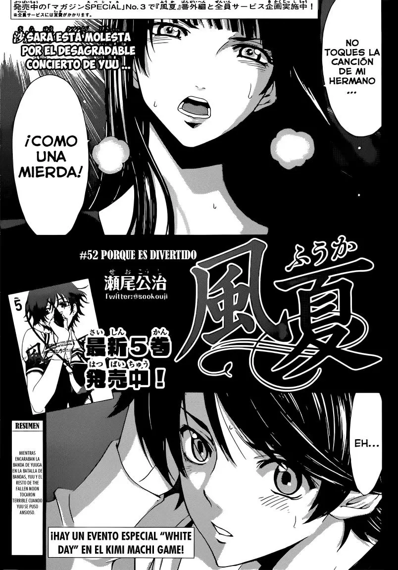 Fuuka capítulo 52, página 2