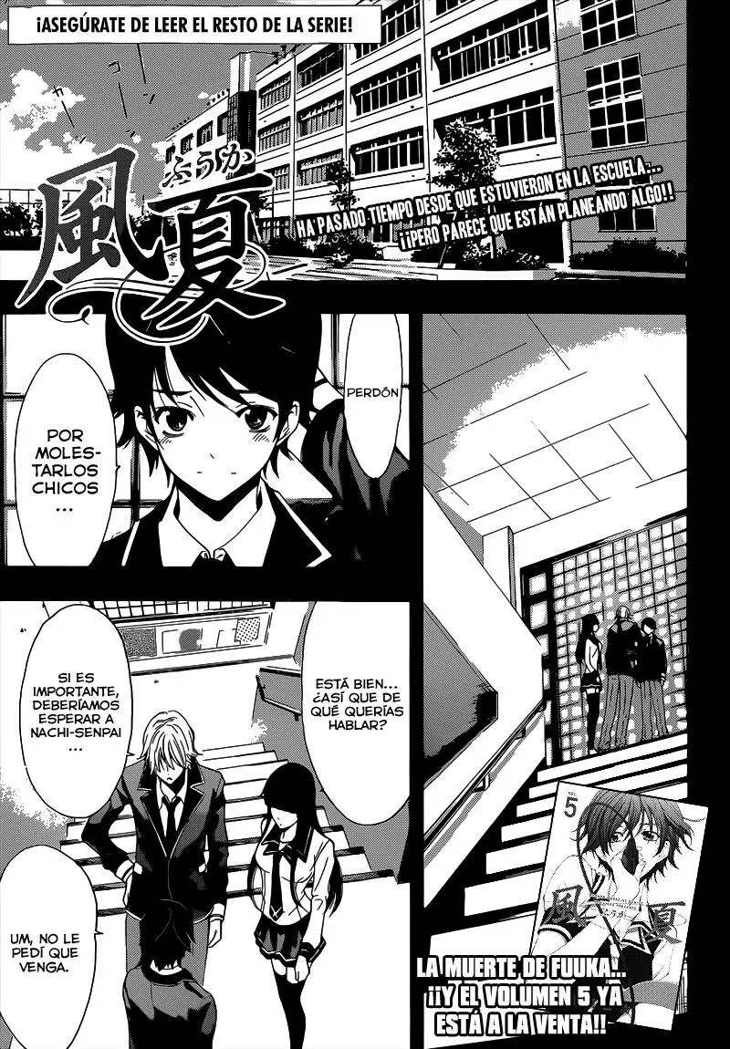 Fuuka capítulo 58, página 2