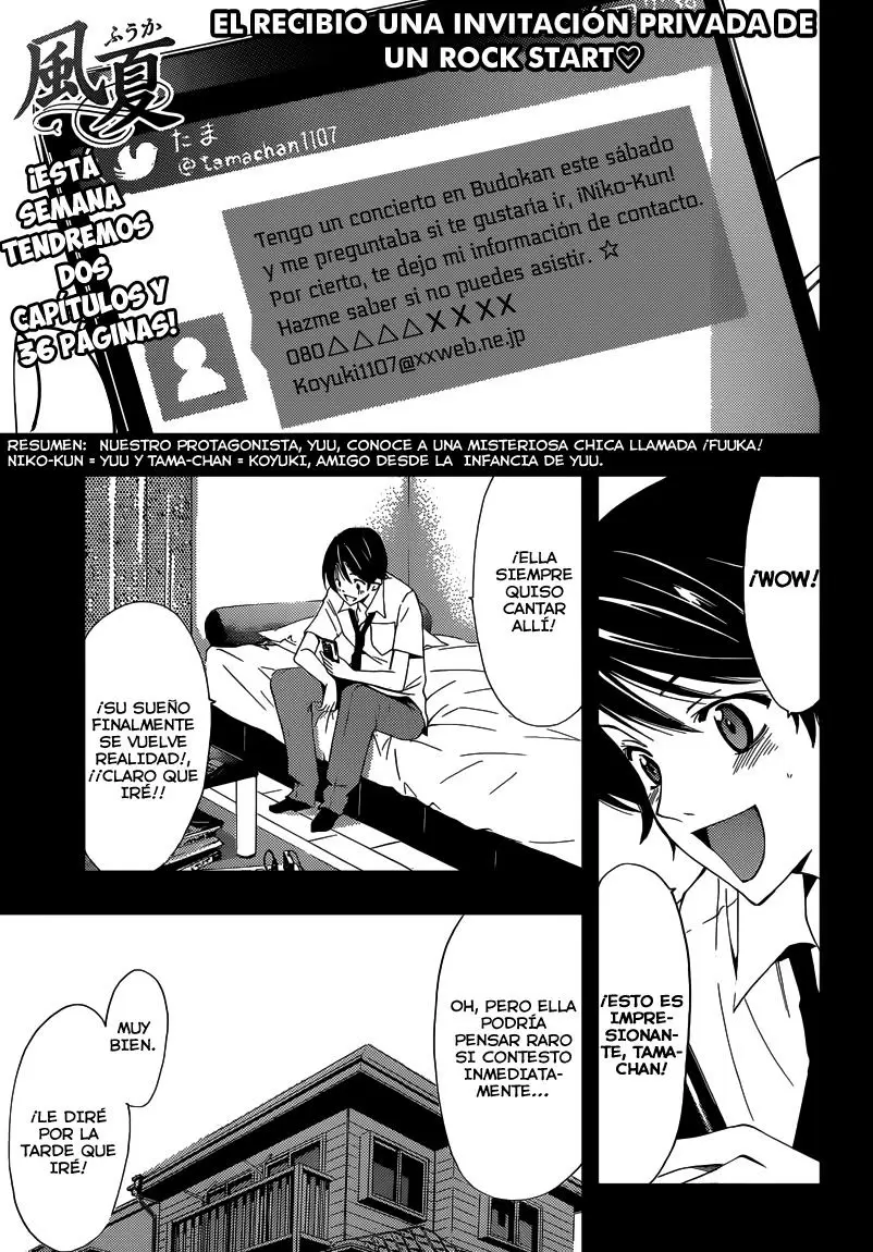 Fuuka capítulo 7, página 2