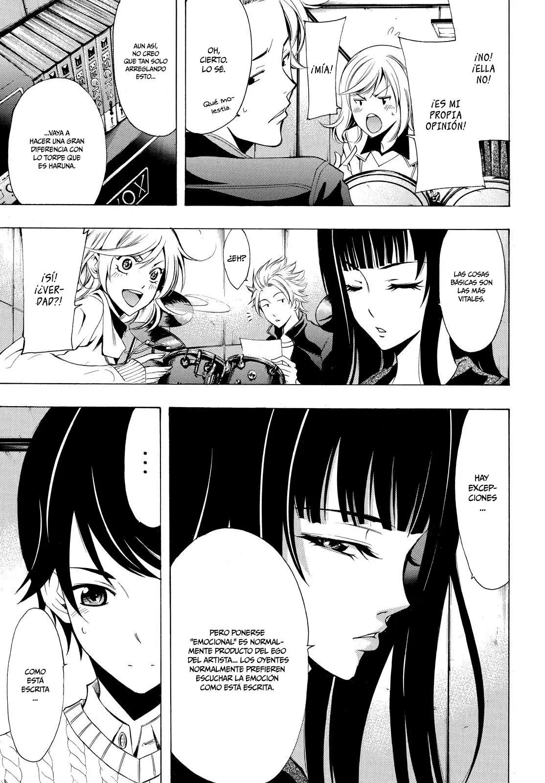 Fuuka capítulo 87, página 4