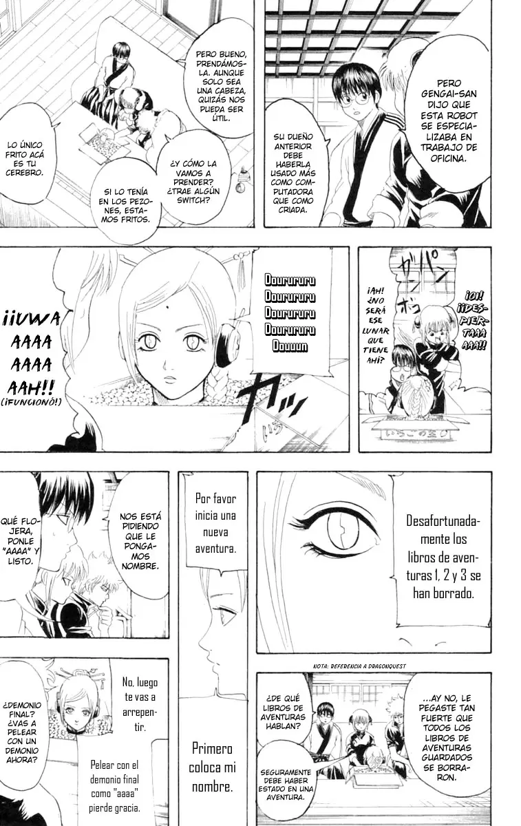 Gintama capítulo 140, página 21