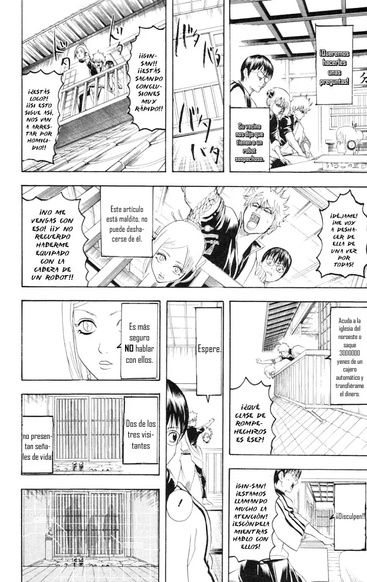 Gintama capítulo 141, página 4