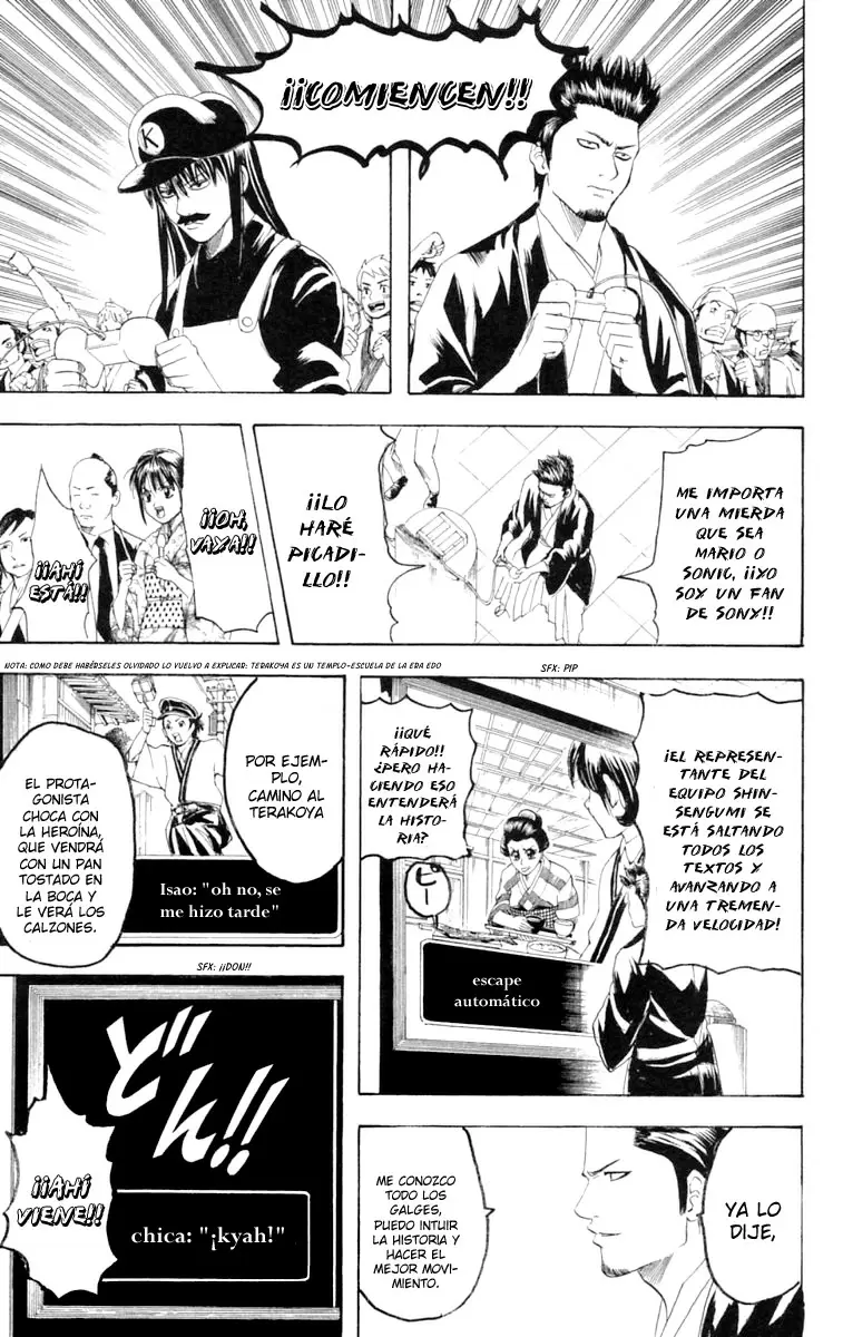 Gintama capítulo 148, página 5