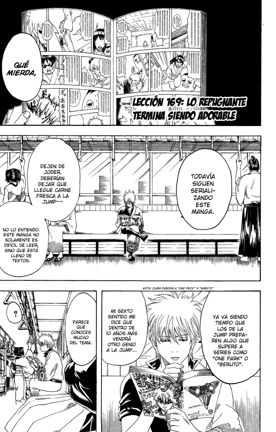 Gintama capítulo 169, página 1