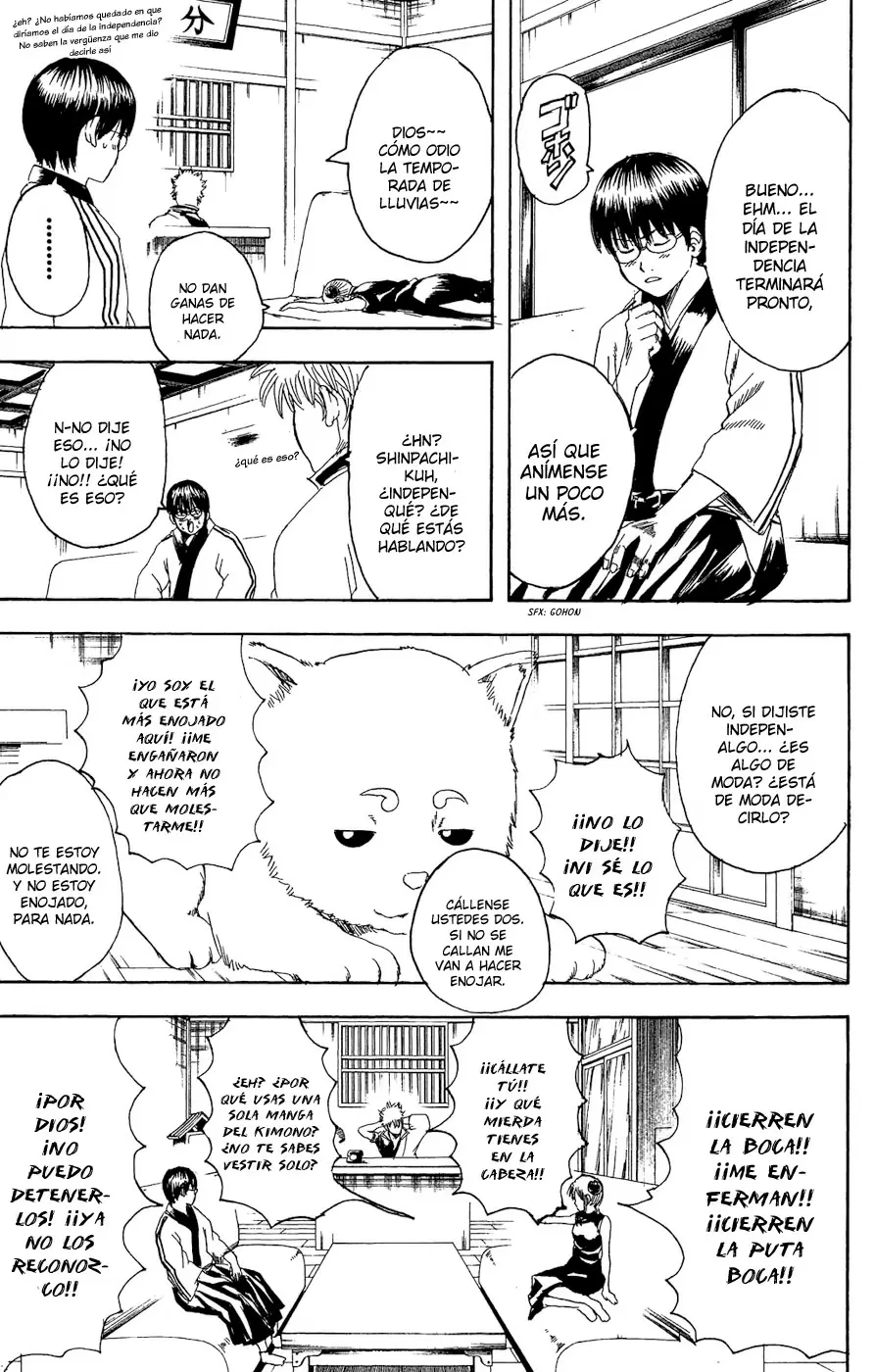 Gintama capítulo 172, página 3