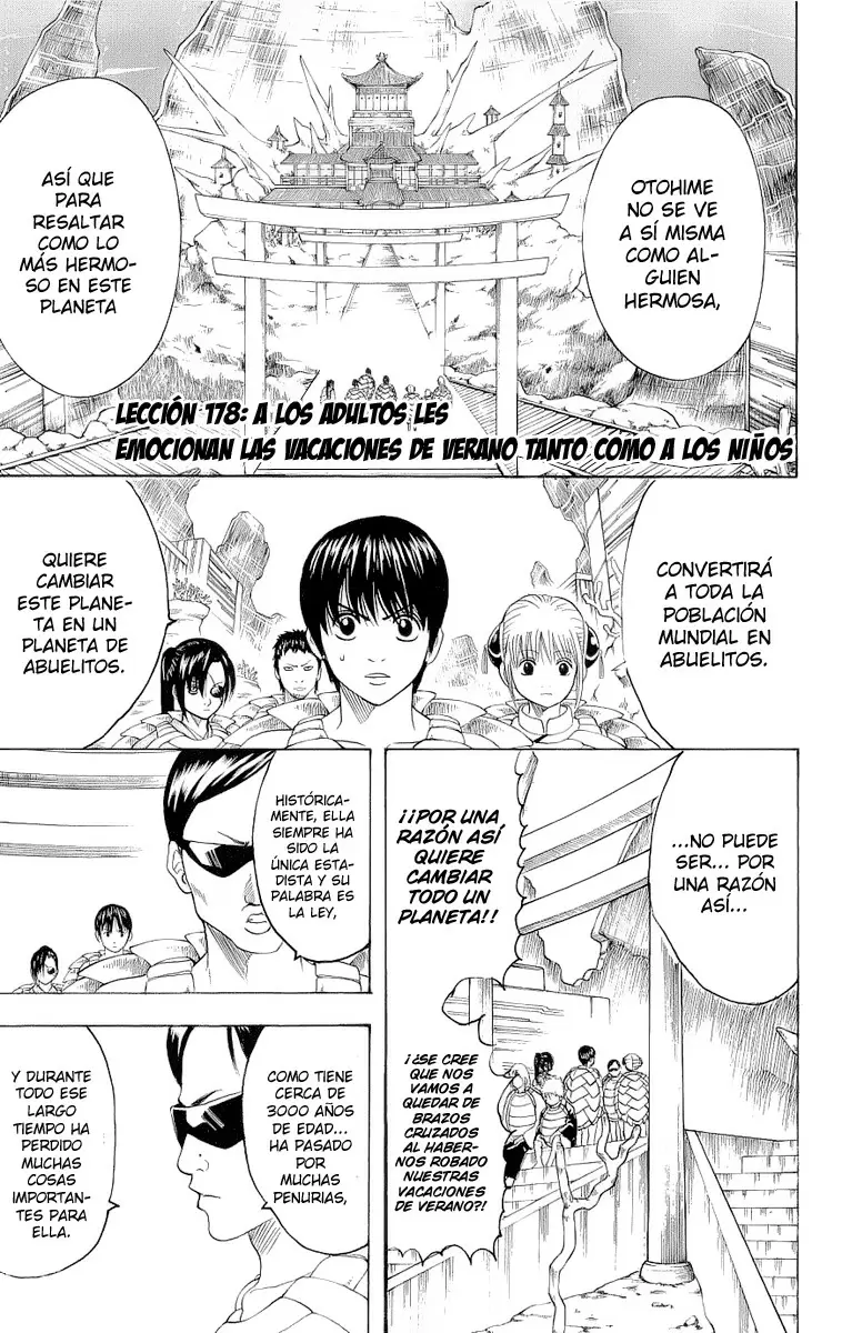 Gintama capítulo 178, página 1