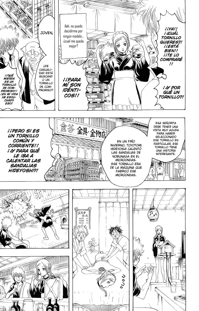Gintama capítulo 183, página 11
