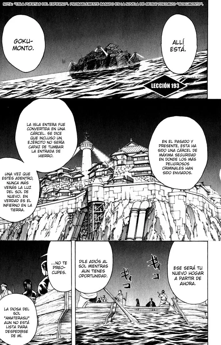 Gintama capítulo 193, página 1