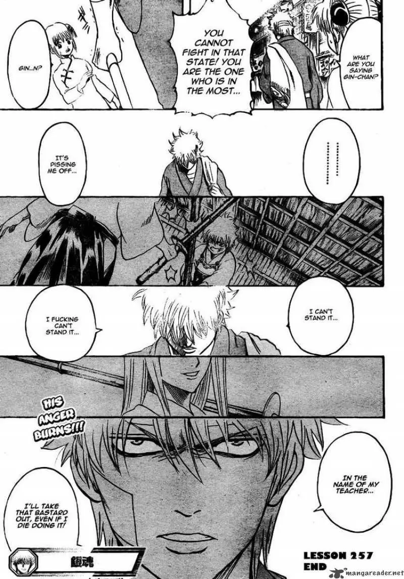 Gintama capítulo 257, página 19