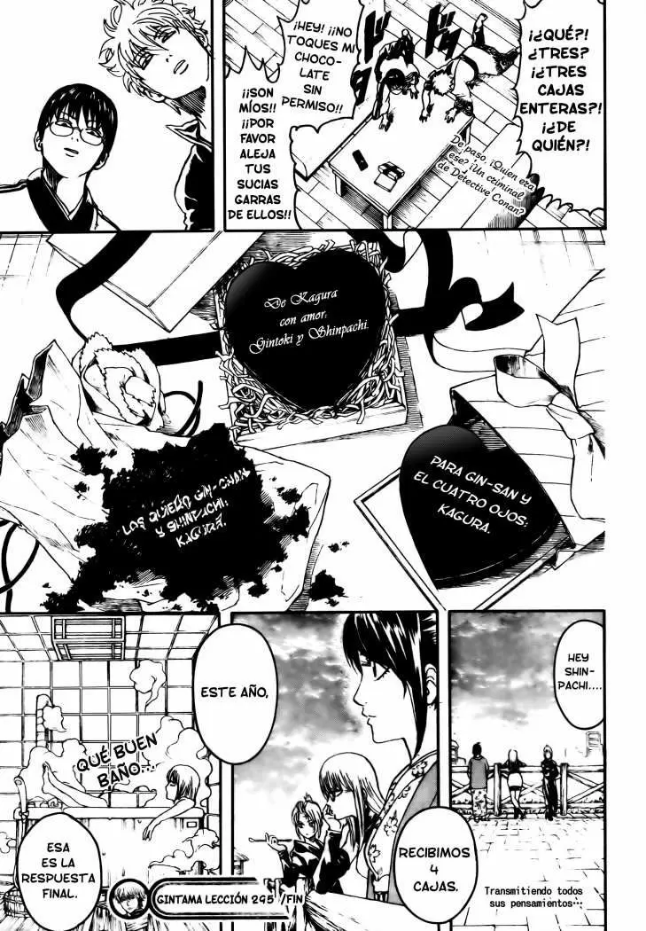 Gintama capítulo 295, página 20
