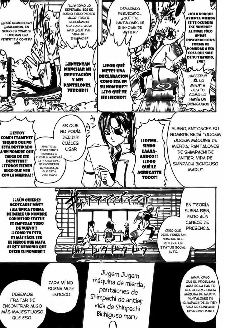 Gintama capítulo 314, página 9