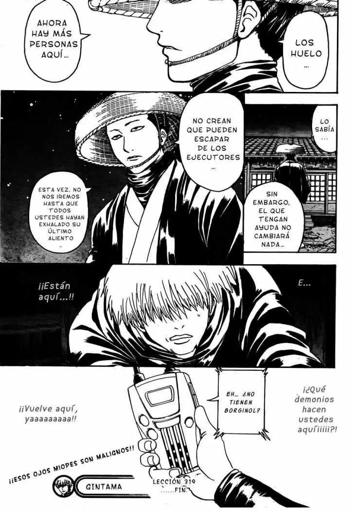 Gintama capítulo 319, página 20