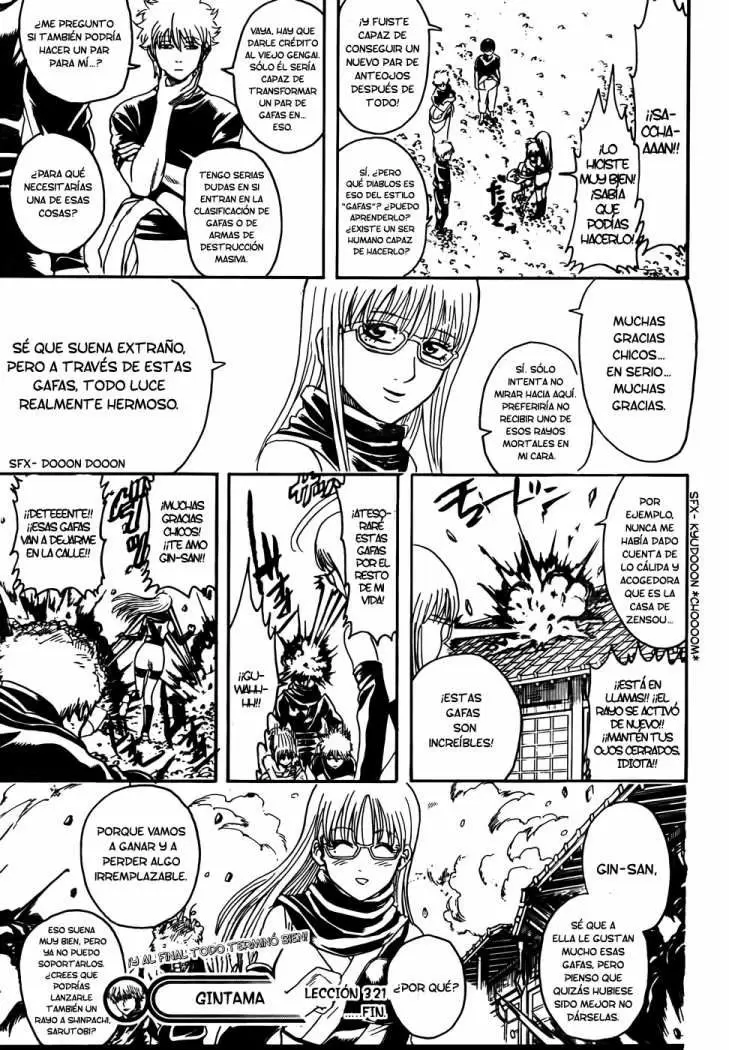 Gintama capítulo 321, página 20