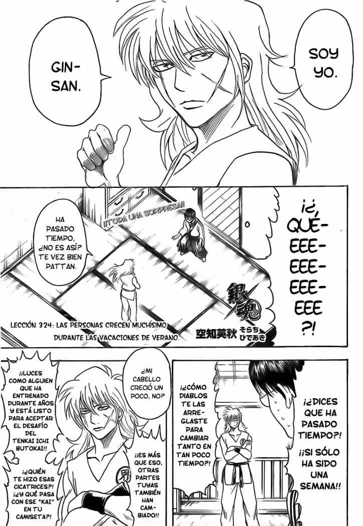 Gintama capítulo 324, página 3