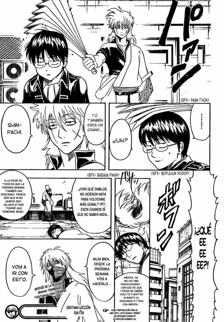 Gintama capítulo 326, página 20