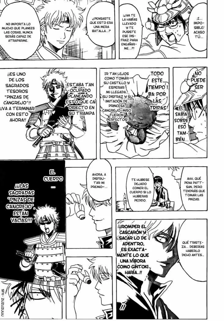 Gintama capítulo 328, página 9