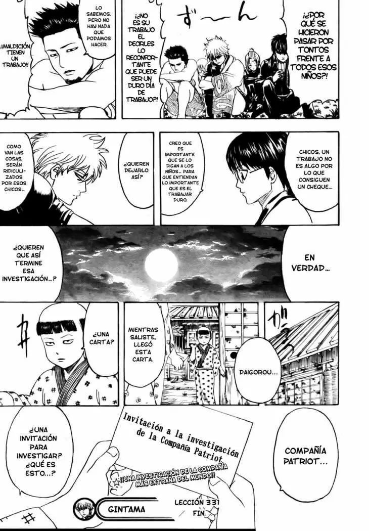 Gintama capítulo 331, página 20