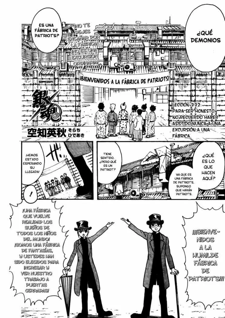 Gintama capítulo 332, página 2