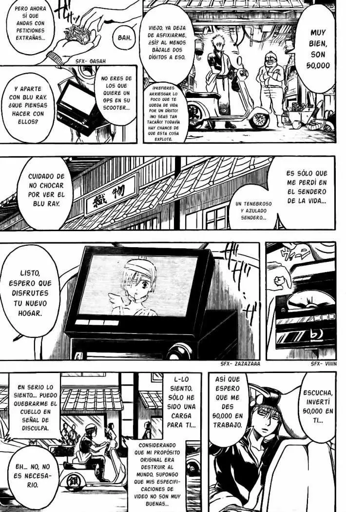 Gintama capítulo 343, página 13