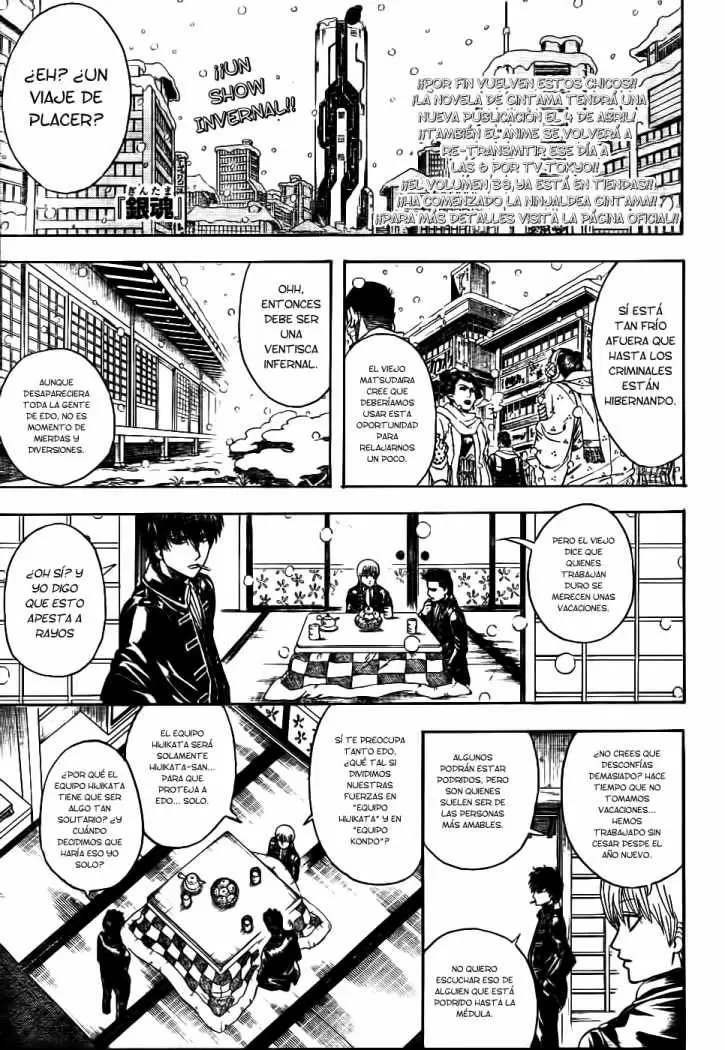 Gintama capítulo 344, página 1