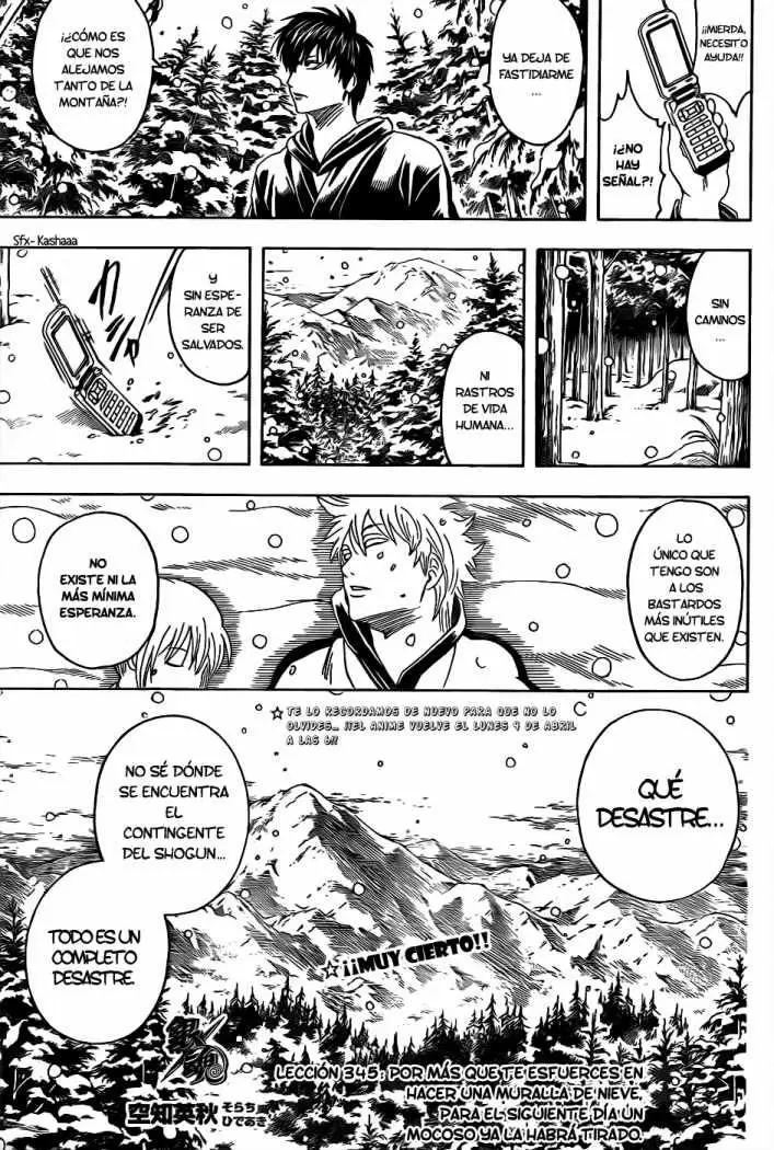 Gintama capítulo 345, página 3