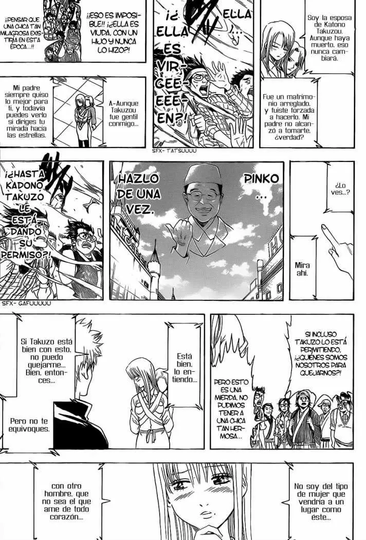 Gintama capítulo 350, página 17