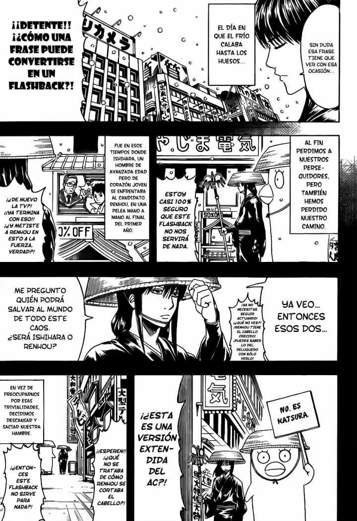 Gintama capítulo 353, página 9