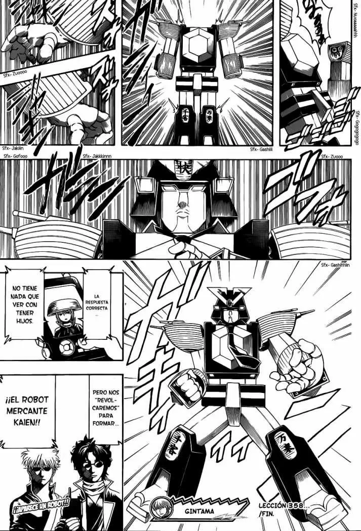 Gintama capítulo 358, página 20