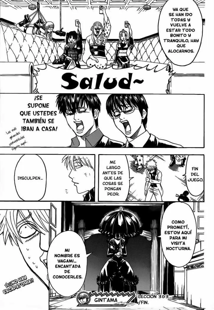 Gintama capítulo 363, página 19