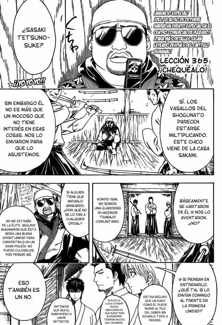 Gintama capítulo 365, página 2