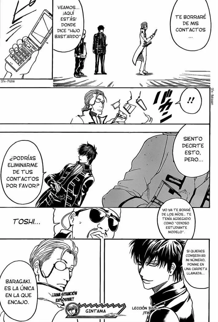 Gintama capítulo 365, página 18