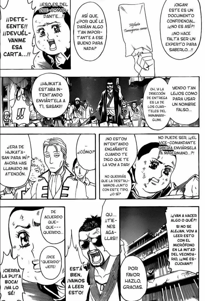 Gintama capítulo 368, página 13