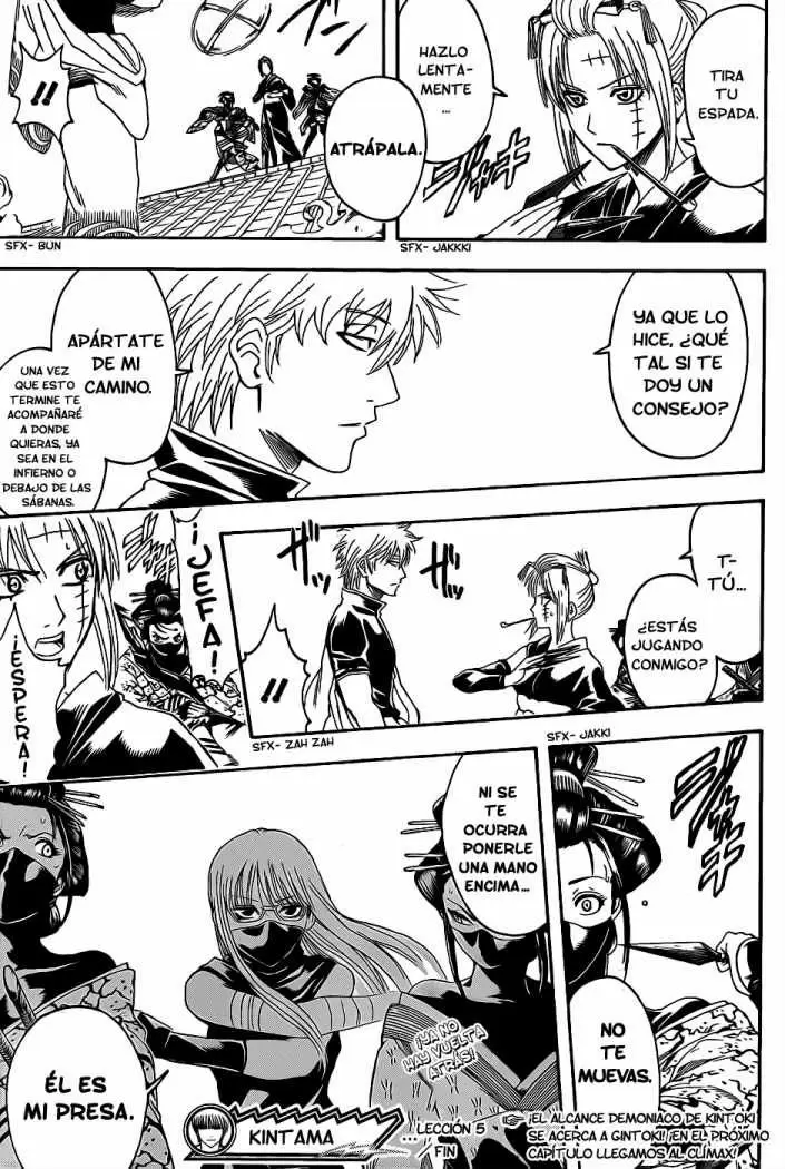 Gintama capítulo 376, página 18