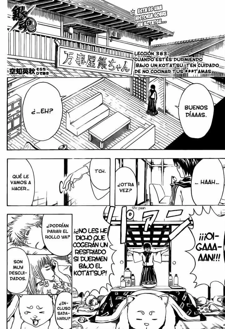 Gintama capítulo 383, página 2