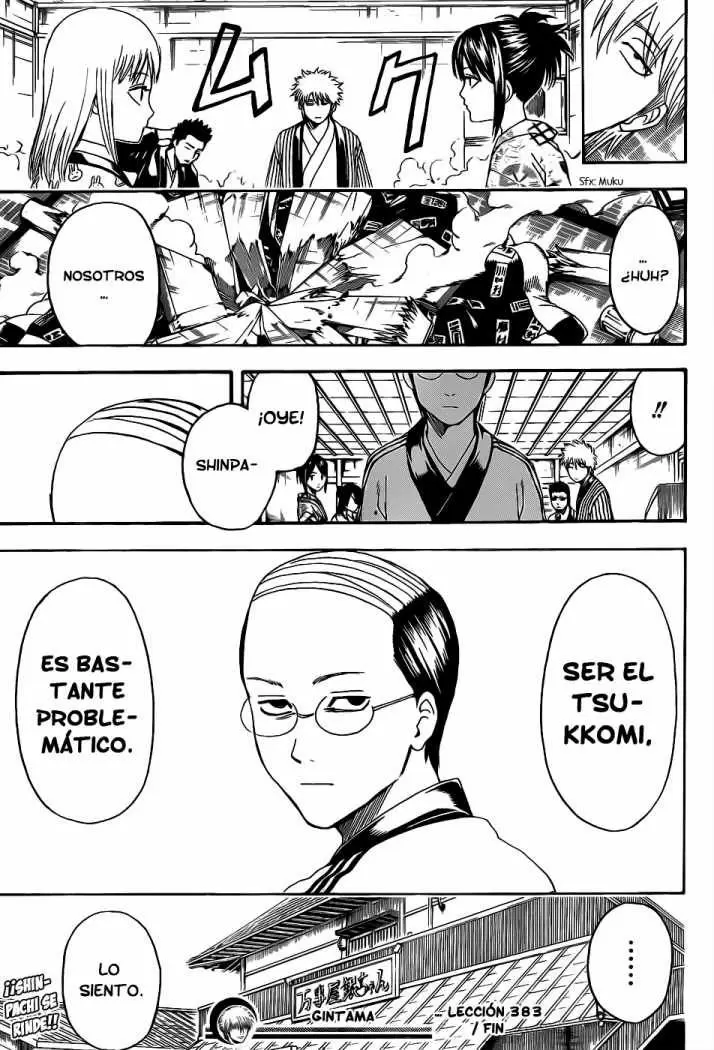 Gintama capítulo 383, página 18