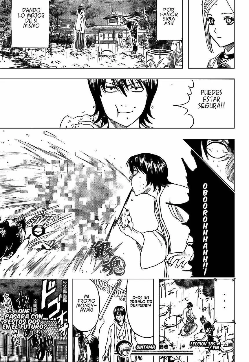 Gintama capítulo 385, página 19