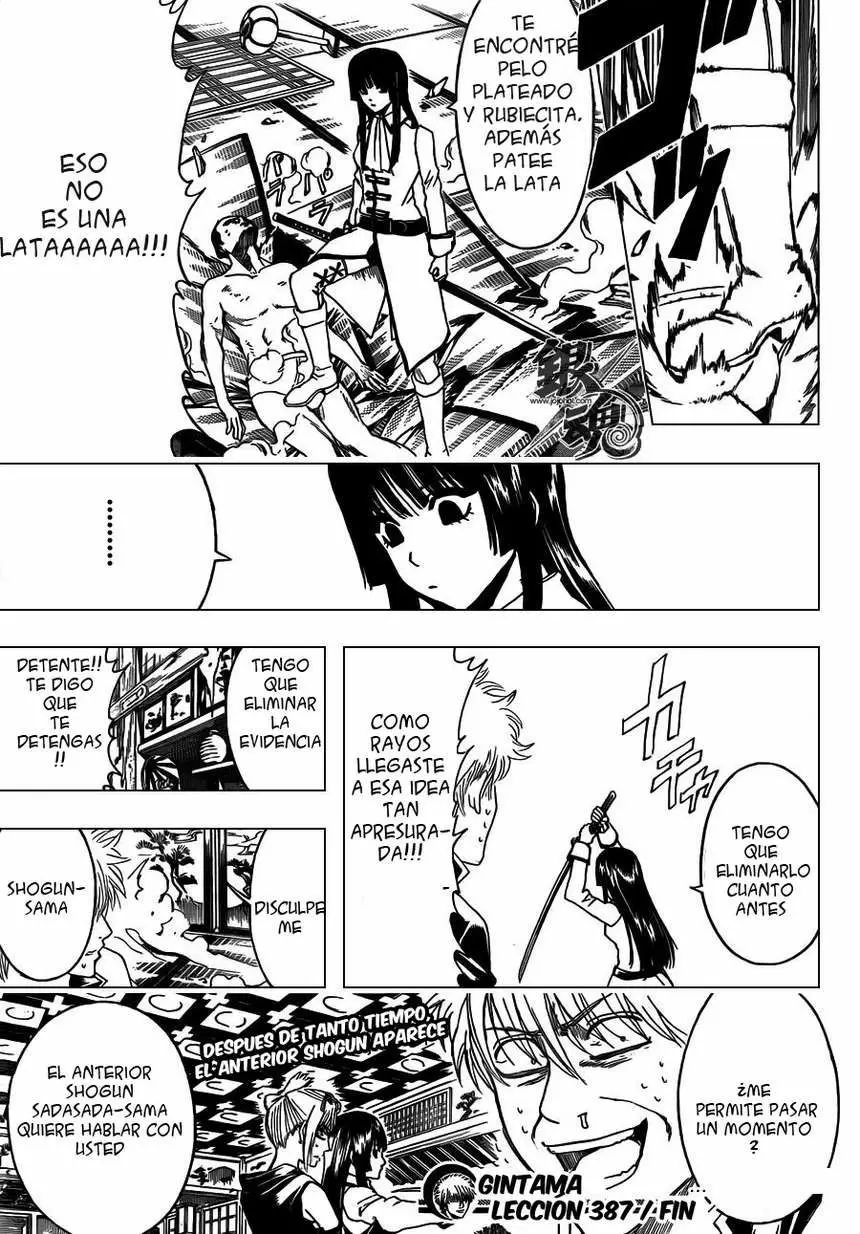 Gintama capítulo 387, página 19