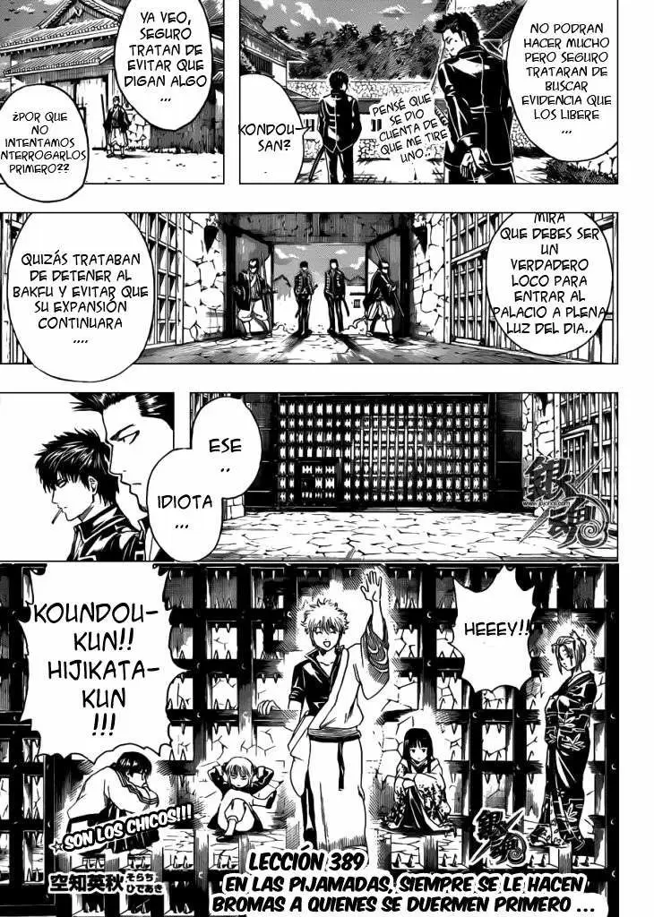Gintama capítulo 389, página 3
